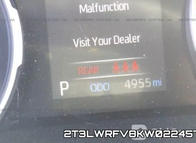 2T3LWRFV8KW022457 фото 8