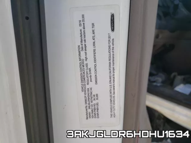 3AKJGLDR6HDHU1634 фото 2