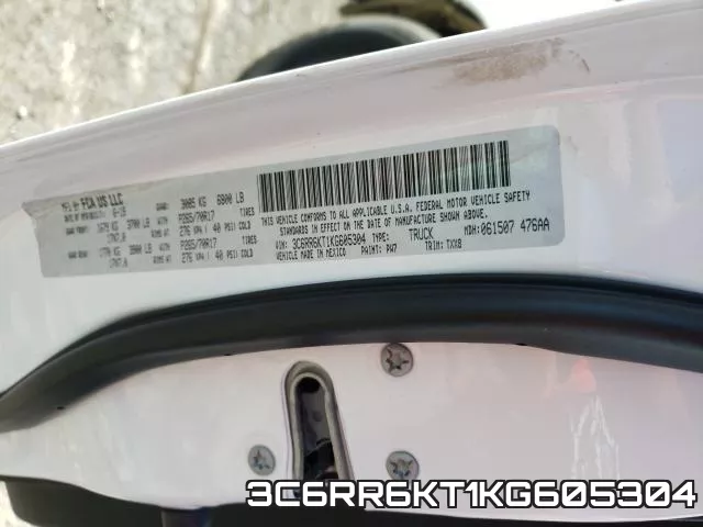 3C6RR6KT1KG605304 фото 2