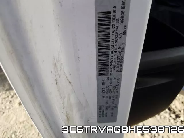 3C6TRVAG8HE538726 фото 2