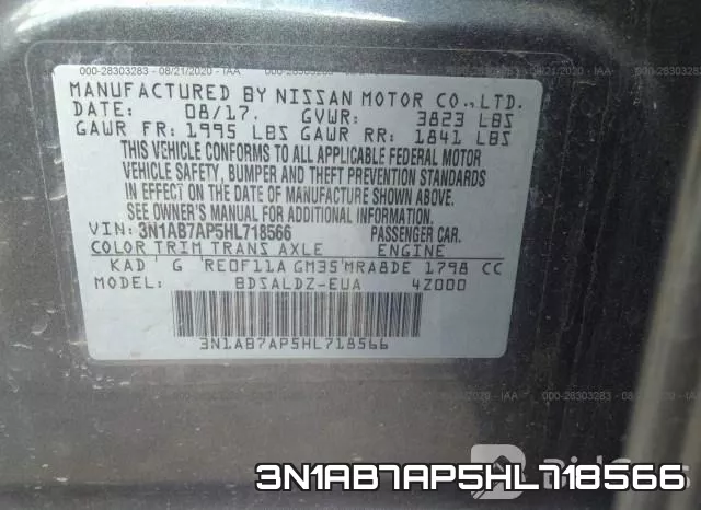 3N1AB7AP5HL718566 фото 10
