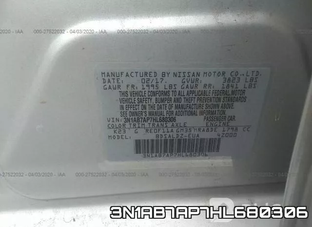 3N1AB7AP7HL680306 фото 10