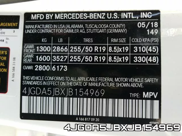 4JGDA5JBXJB154969 фото 2