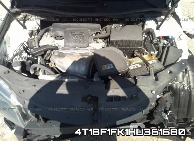 4T1BF1FK1HU361680 фото 2