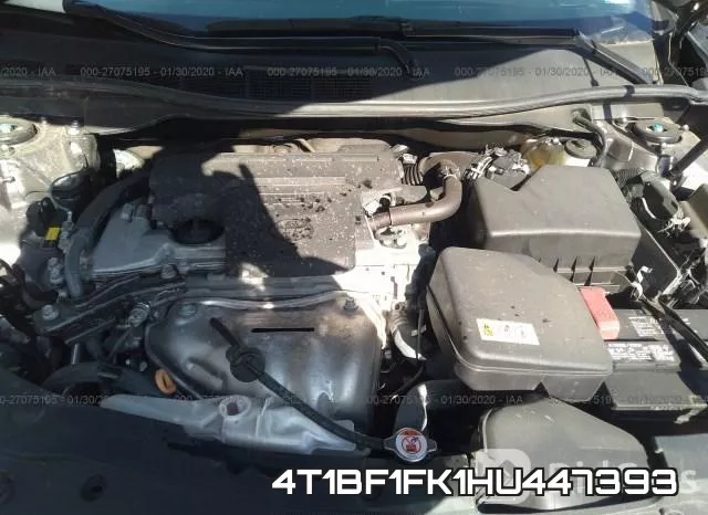 4T1BF1FK1HU447393 фото 2