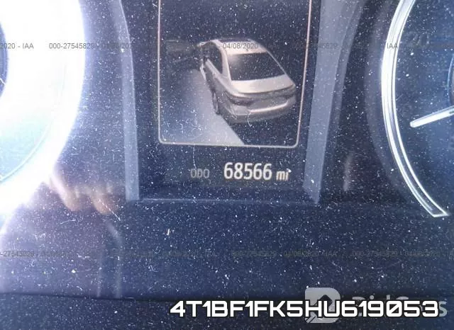 4T1BF1FK5HU619053 фото 8
