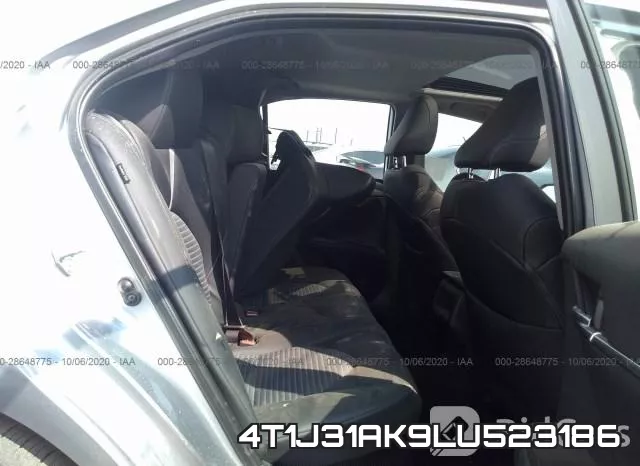 4T1J31AK9LU523186 фото 9
