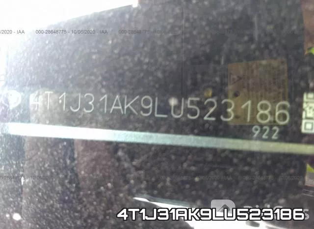 4T1J31AK9LU523186 фото 10