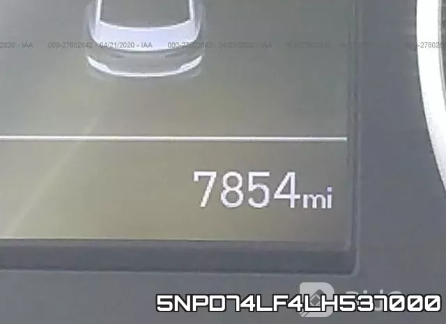 5NPD74LF4LH537000 фото 8