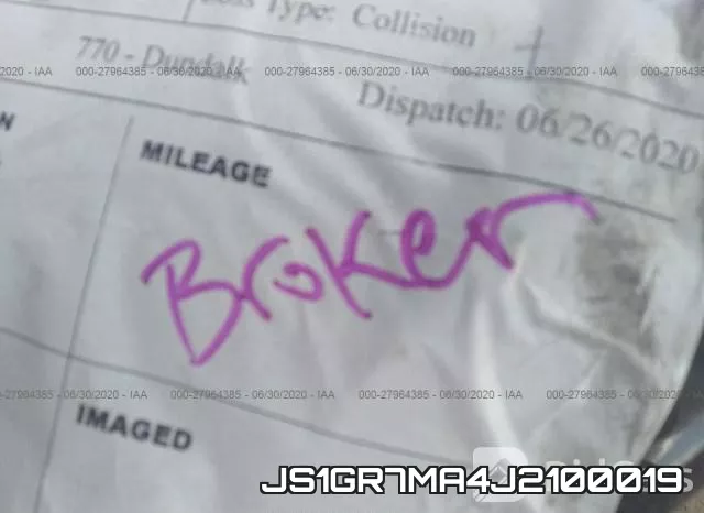 JS1GR7MA4J2100019 фото 8