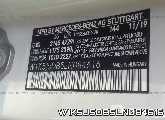 W1K5J5DB5LN084616 фото 10