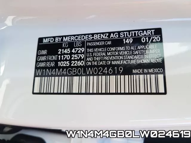 W1N4M4GB0LW024619 фото 2