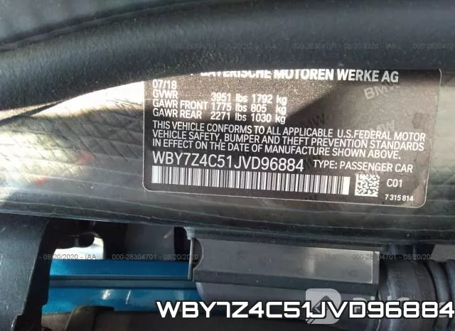 WBY7Z4C51JVD96884 фото 9