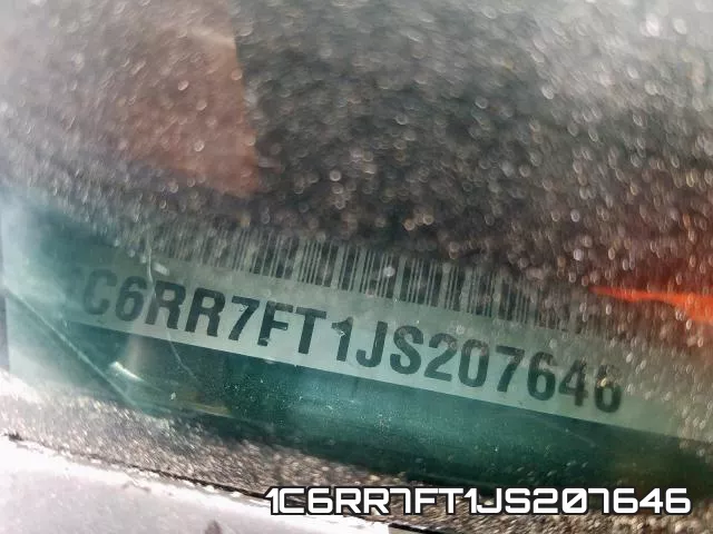 1C6RR7FT1JS207646 фото 2