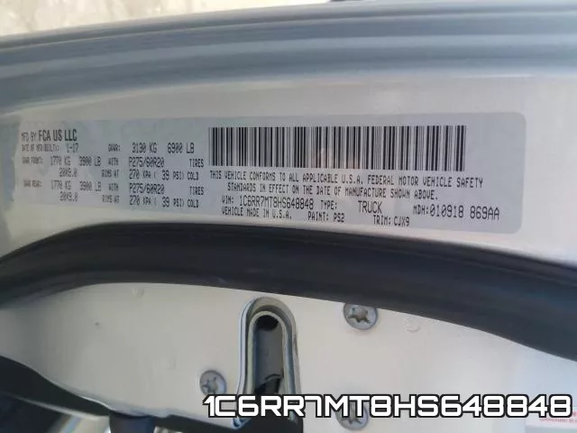 1C6RR7MT8HS648848 фото 2