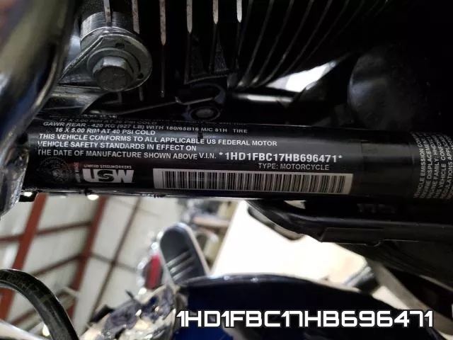 1HD1FBC17HB696471 фото 2