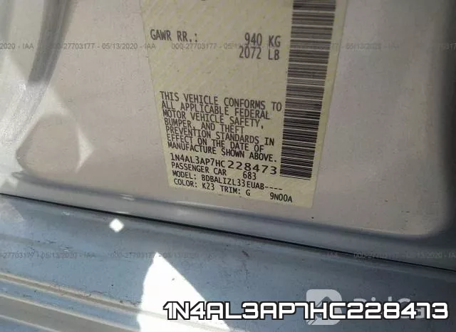 1N4AL3AP7HC228473 фото 10