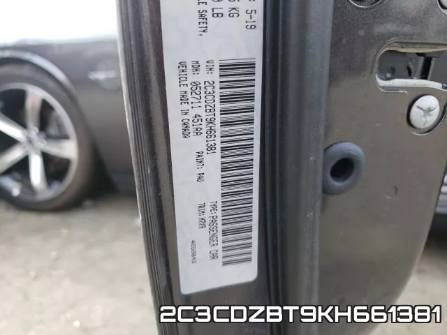 2C3CDZBT9KH661381 фото 2