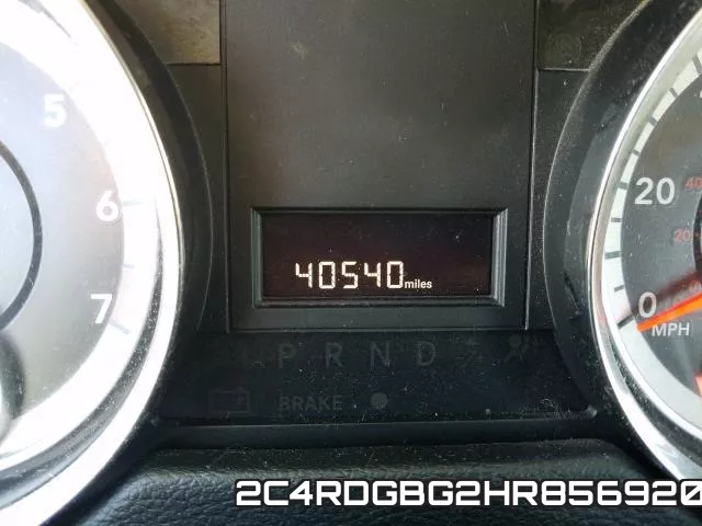 2C4RDGBG2HR856920 фото 9