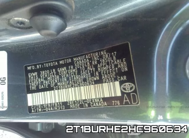 2T1BURHE2HC960634 фото 10