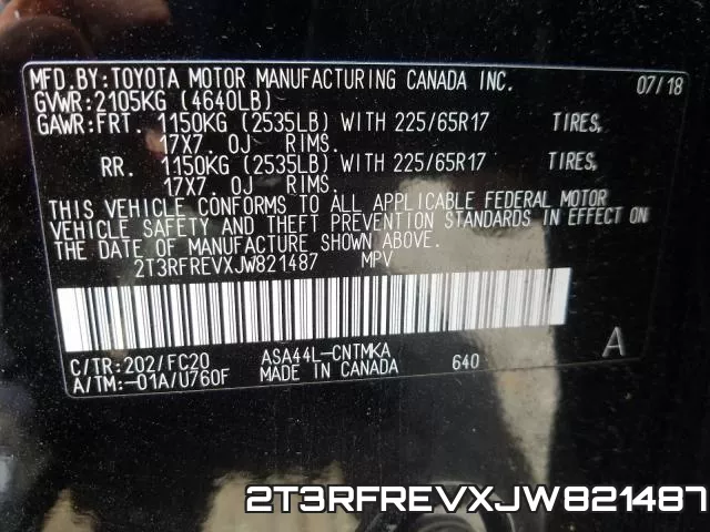 2T3RFREVXJW821487 фото 2