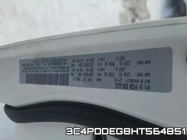 3C4PDDEG8HT564851 фото 2