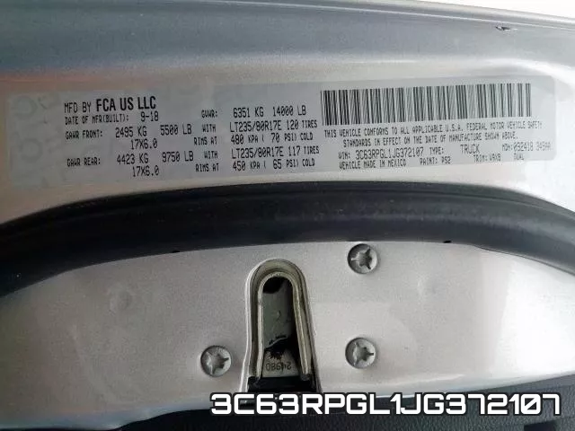 3C63RPGL1JG372107 фото 2
