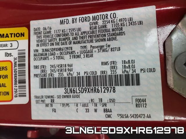 3LN6L5D9XHR612978 фото 2