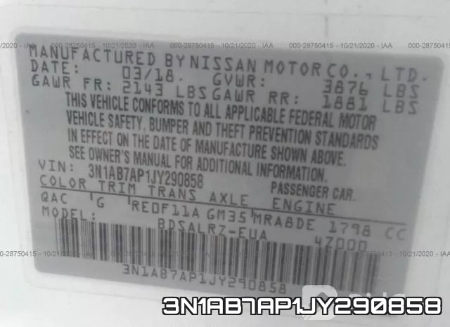 3N1AB7AP1JY290858 фото 10