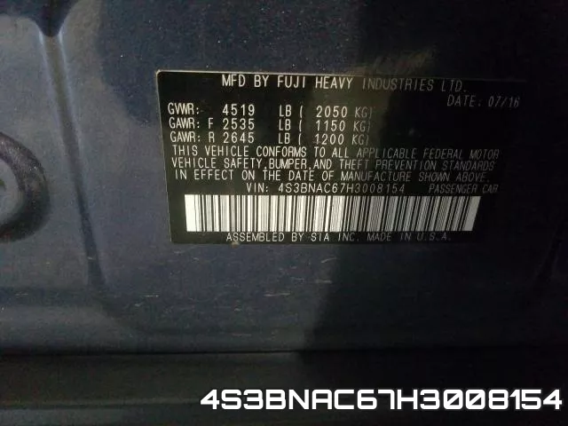 4S3BNAC67H3008154 фото 2