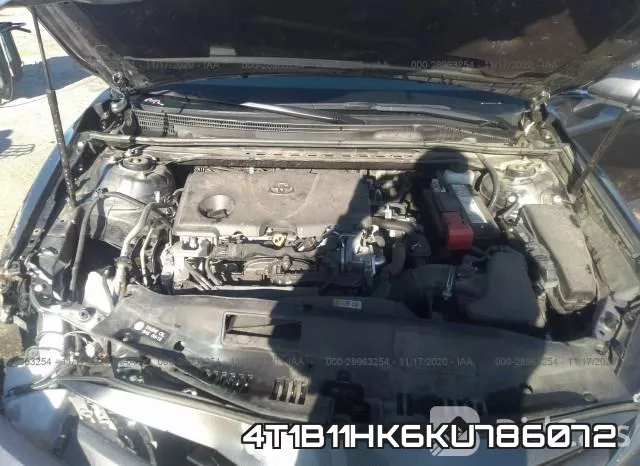 4T1B11HK6KU786072 фото 2