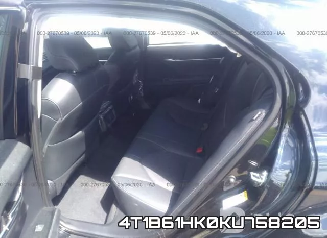4T1B61HK0KU758205 фото 9