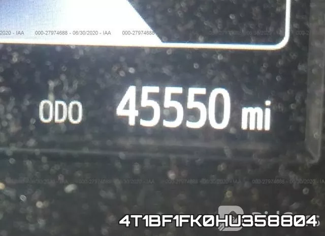 4T1BF1FK0HU358804 фото 8