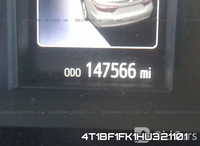 4T1BF1FK1HU321101 фото 8