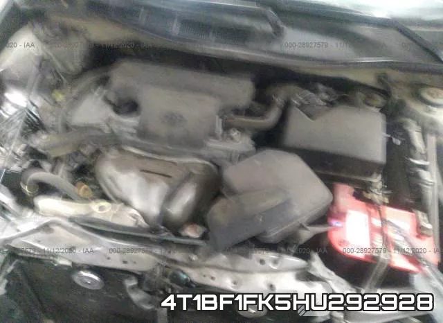 4T1BF1FK5HU292928 фото 2