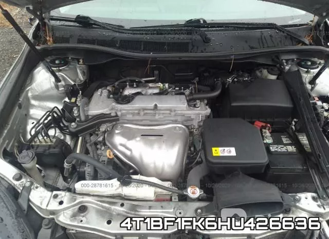 4T1BF1FK6HU426636 фото 2