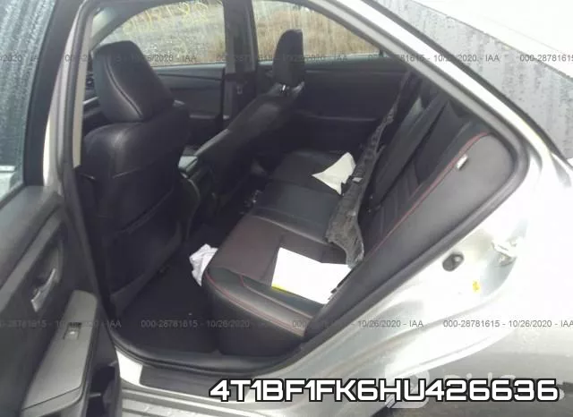 4T1BF1FK6HU426636 фото 9