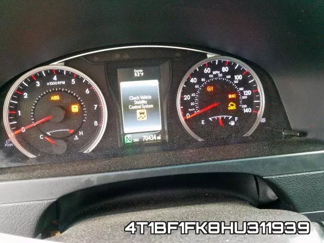 4T1BF1FK8HU311939 фото 8