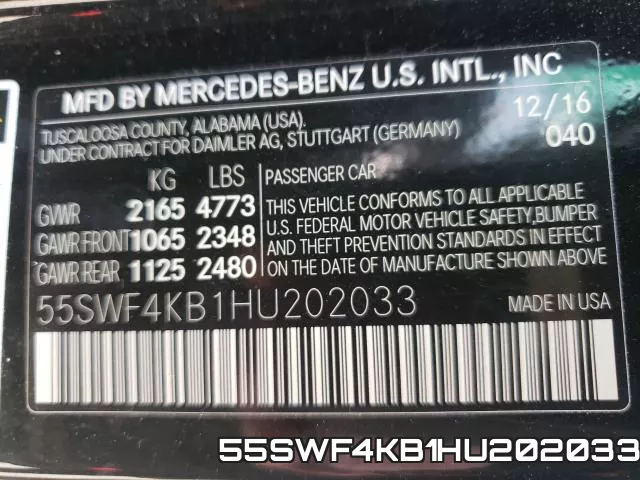 55SWF4KB1HU202033 фото 2