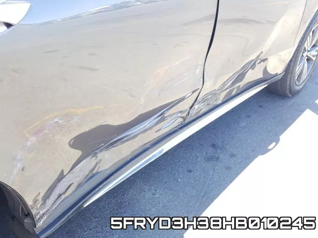 5FRYD3H38HB010245 фото 9