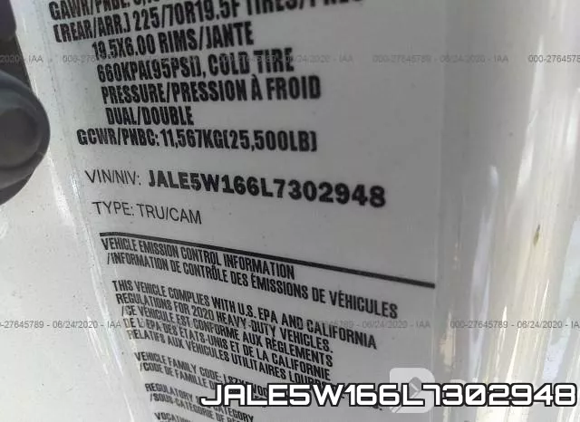 JALE5W166L7302948 фото 10