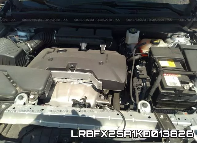 LRBFX2SA1KD013826 фото 2