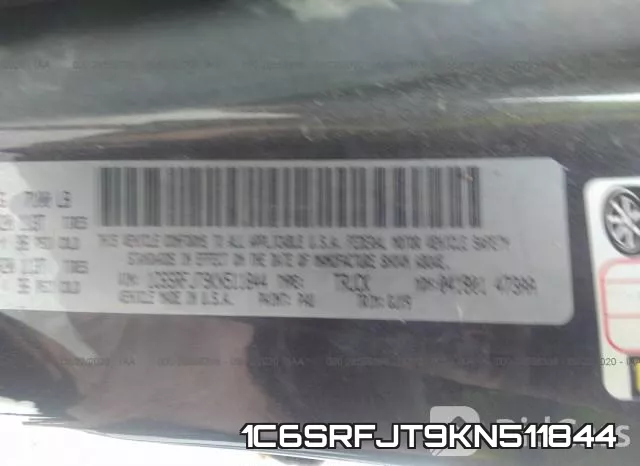 1C6SRFJT9KN511844 фото 10
