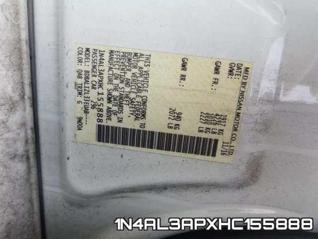 1N4AL3APXHC155888 фото 2