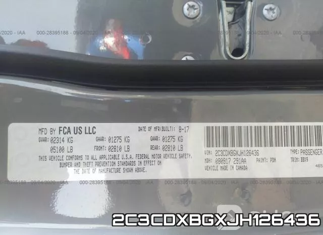 2C3CDXBGXJH126436 фото 10