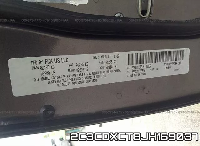 2C3CDXCT8JH169037 фото 10