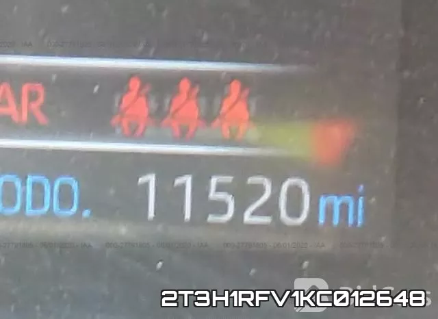 2T3H1RFV1KC012648 фото 8
