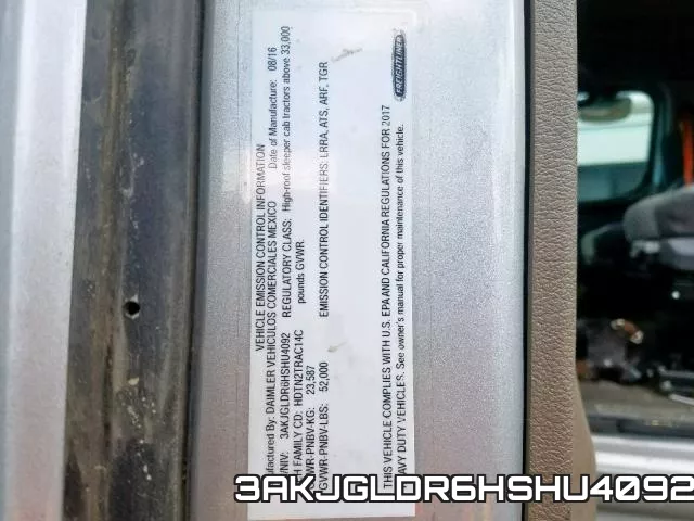 3AKJGLDR6HSHU4092 фото 2