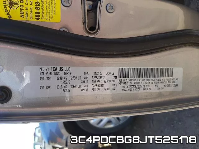 3C4PDCBG8JT525178 фото 2