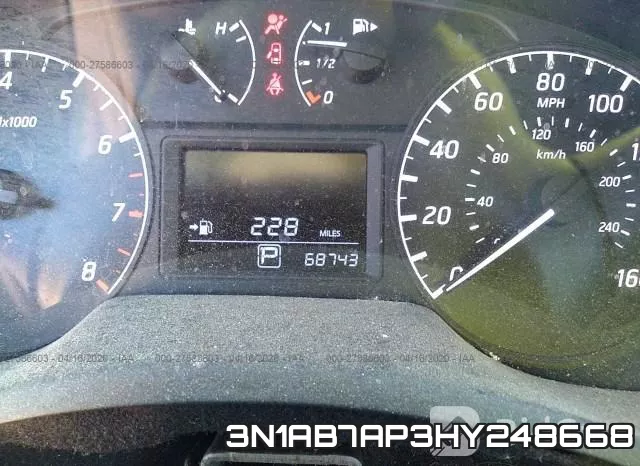 3N1AB7AP3HY248668 фото 8